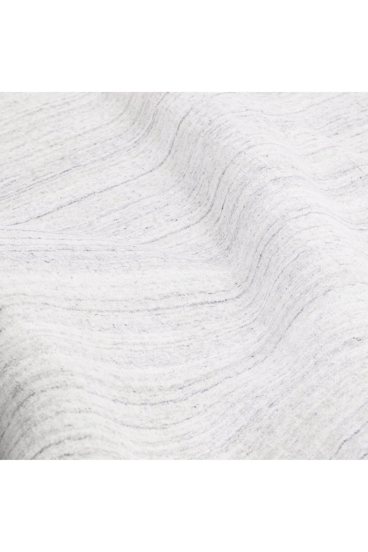 Harbor Hand-Loomed Contemporary Solid Ivory Area Rug Ivory