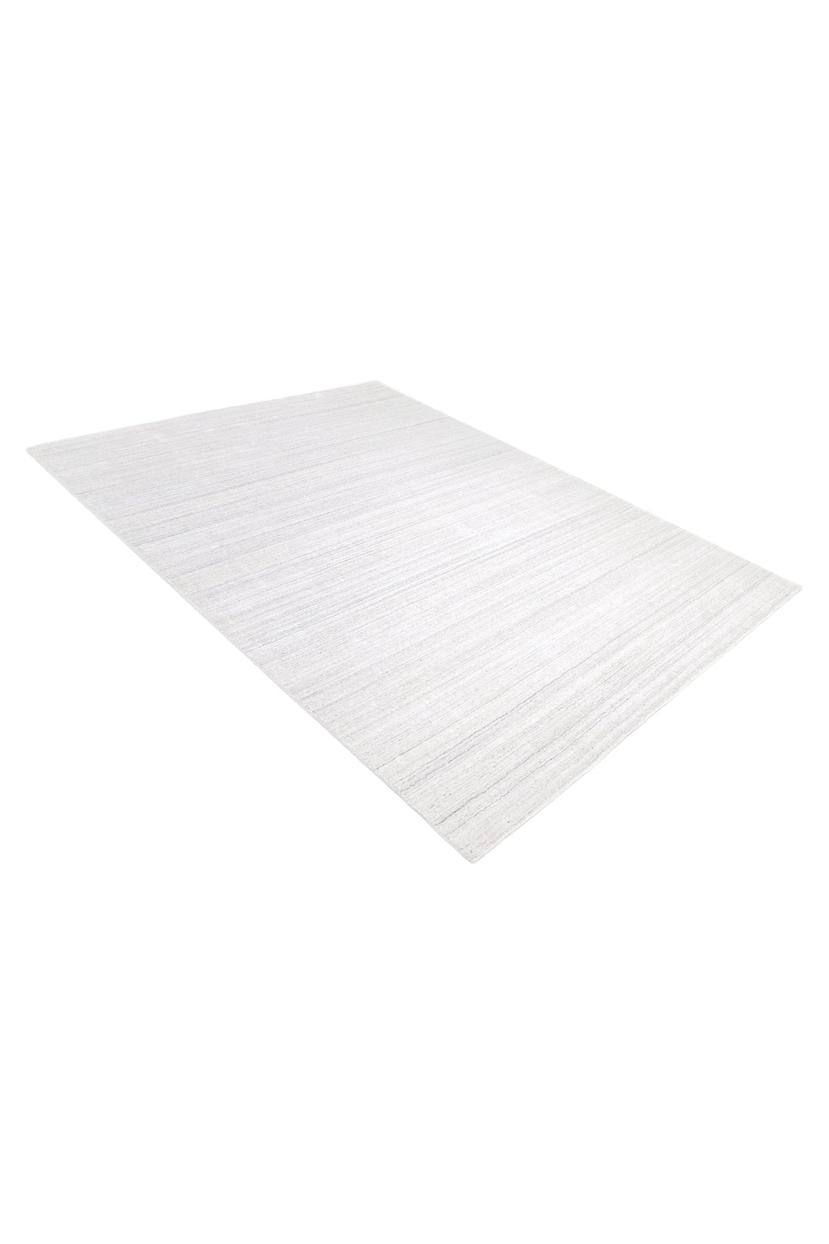 Harbor Hand-Loomed Contemporary Solid Ivory Area Rug Ivory