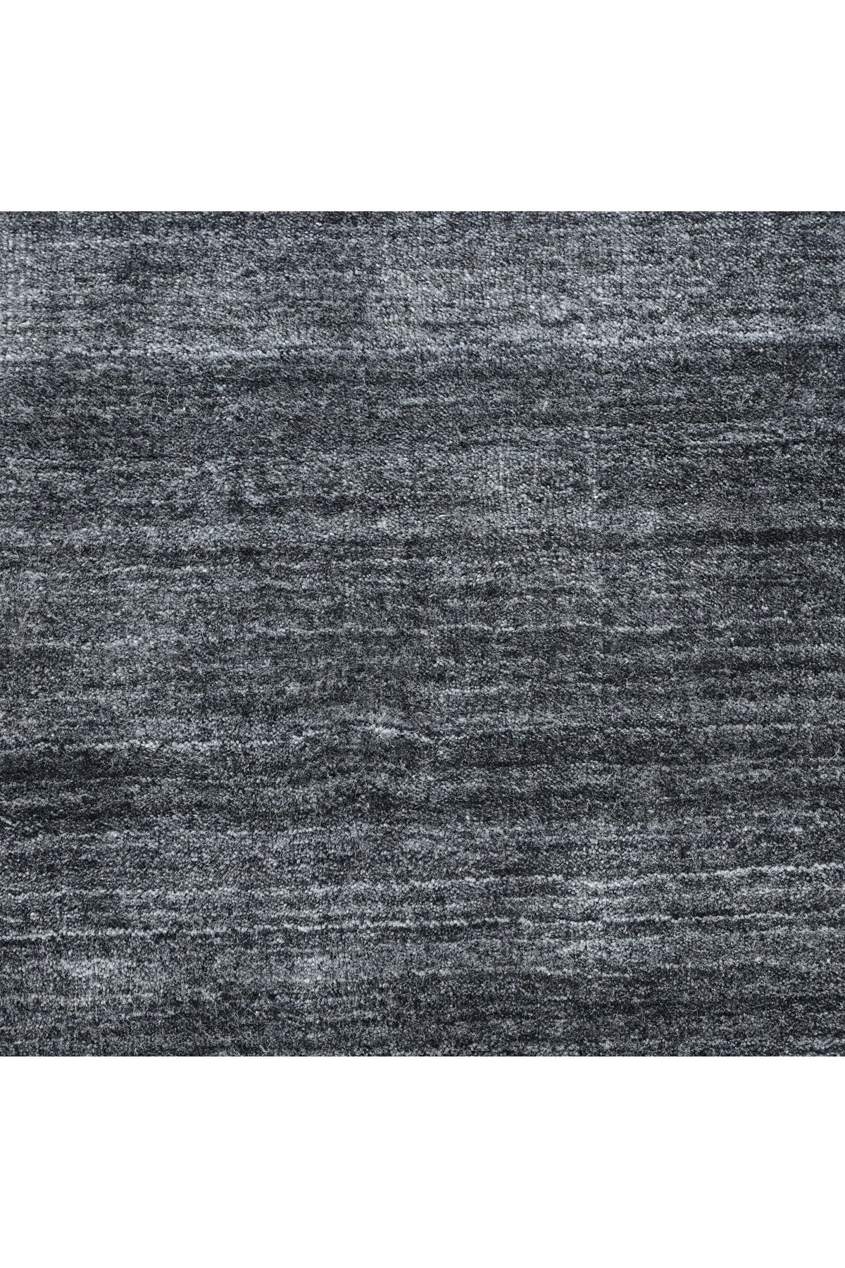 Harbor Hand-Loomed Contemporary Solid Dark Gray Area Rug Dark Gray