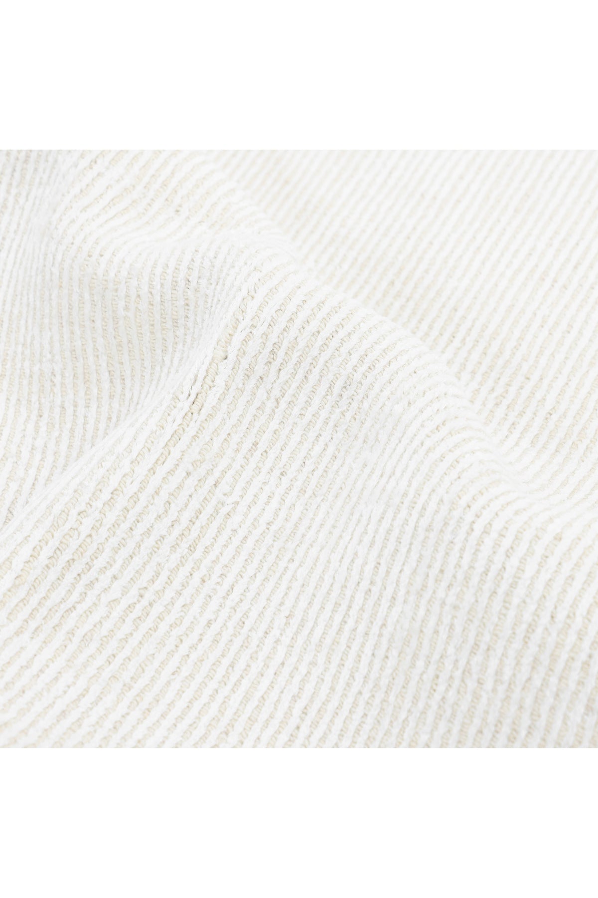 Cordi Hand-Loomed Contemporary Solid Ivory Area Rug Ivory