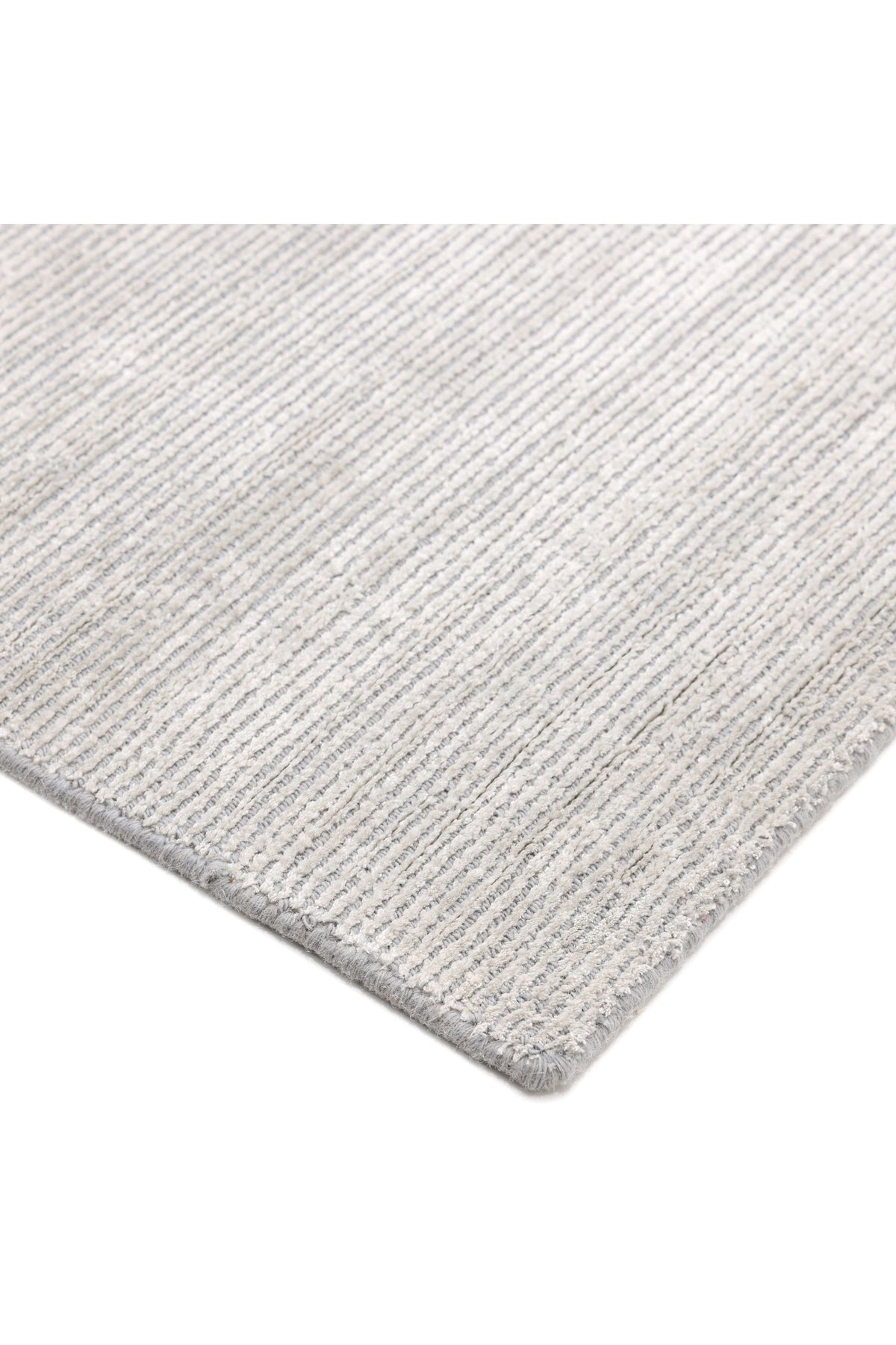 Cordi Hand-Loomed Contemporary Solid Gray Area Rug Gray