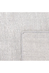 Cordi Hand-Loomed Contemporary Solid Gray Area Rug Gray