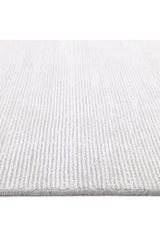 Cordi Hand-Loomed Contemporary Solid Gray Area Rug Gray