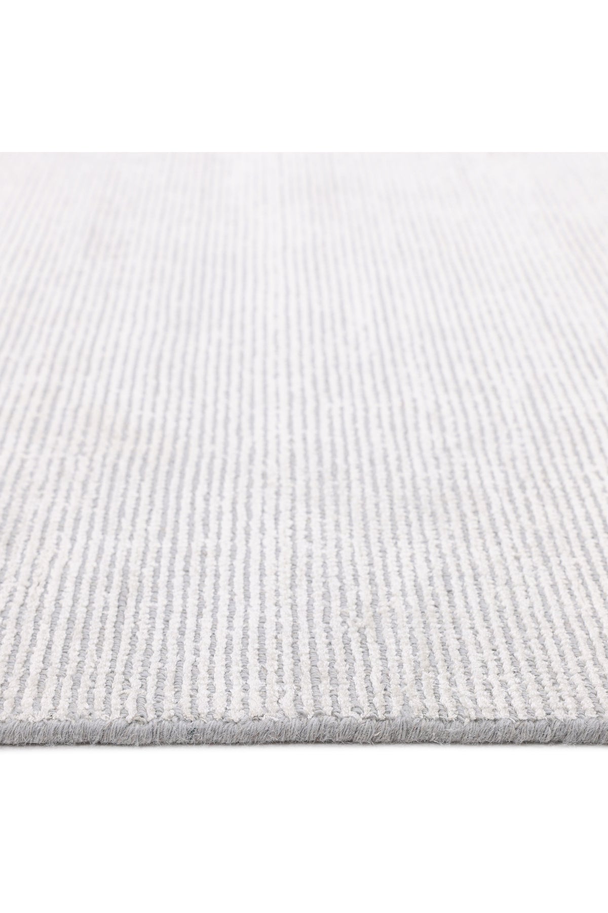 Cordi Hand-Loomed Contemporary Solid Gray Area Rug Gray