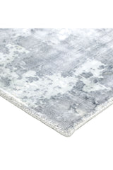 Elbrus Hand-Loomed Contemporary Abstract Ivory Area Rug Ivory