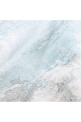 Denali Hand-Loomed Contemporary Abstract Ivory Area Rug Ivory