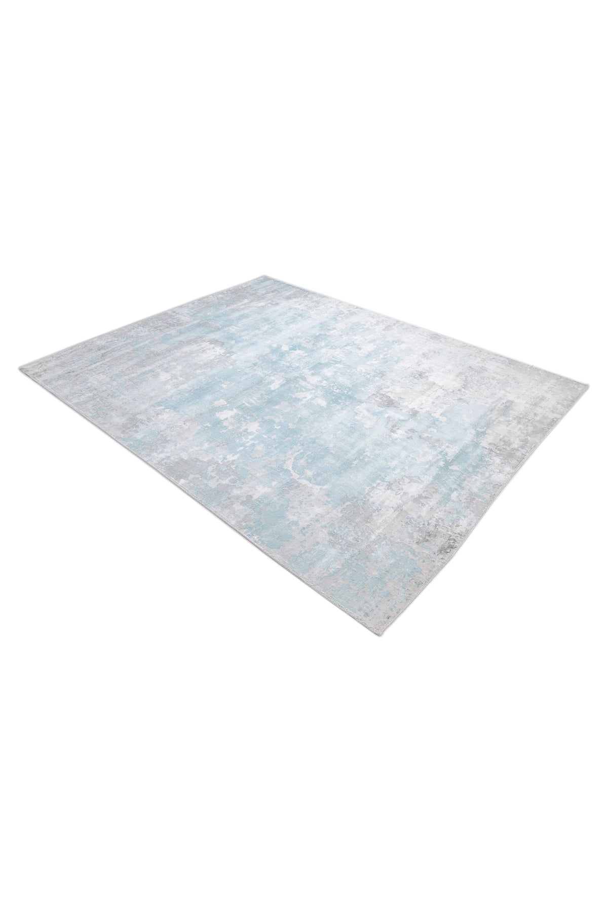 Denali Hand-Loomed Contemporary Abstract Ivory Area Rug Ivory