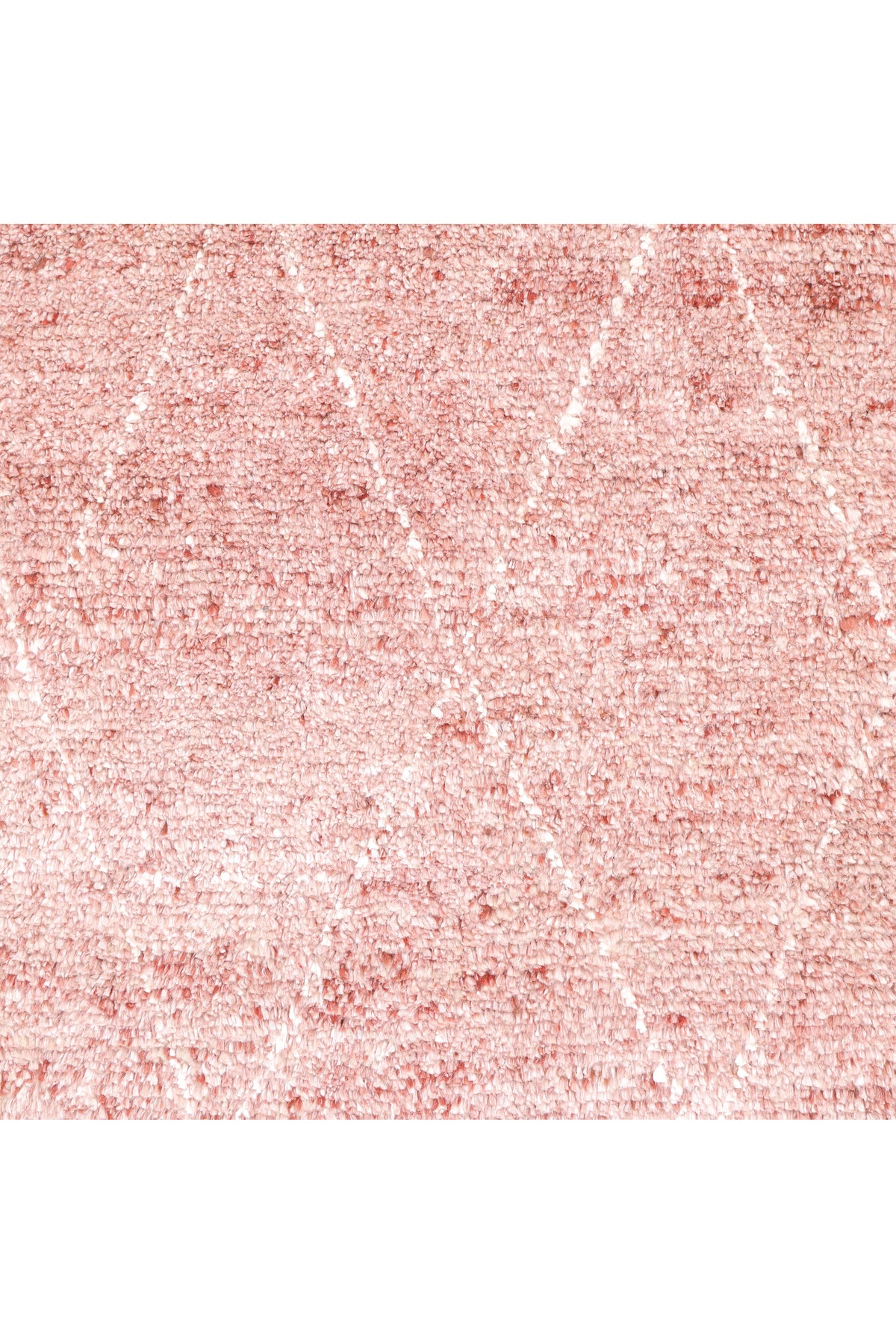 Shaggy Moroccan Hand Knotted Bohemian Moroccan Red Area Rug Red