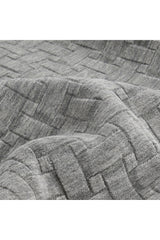 Peyton Hand-Loomed Contemporary Geometric Gray Area Rug Gray