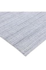 Cooper Hand-Loomed Contemporary Striped Gray Area Rug Gray