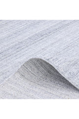 Cooper Hand-Loomed Contemporary Striped Gray Area Rug Gray