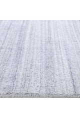 Cooper Hand-Loomed Contemporary Striped Gray Area Rug Gray