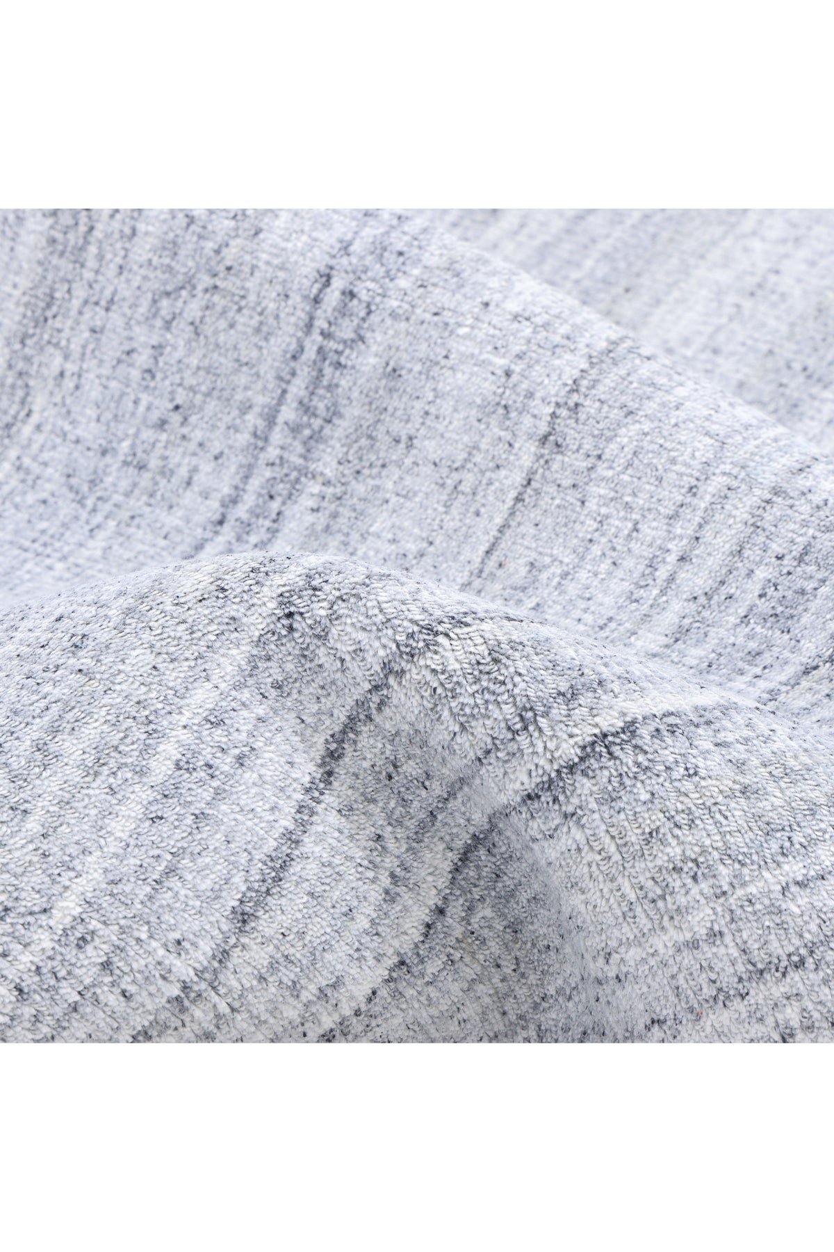 Cooper Hand-Loomed Contemporary Striped Gray Area Rug Gray