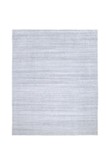Cooper Hand-Loomed Contemporary Striped Gray Area Rug Gray