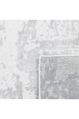 Blush Hand-Loomed Contemporary Abstract Gray Area Rug Gray
