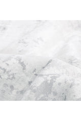 Blush Hand-Loomed Contemporary Abstract Gray Area Rug Gray