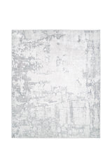 Blush Hand-Loomed Contemporary Abstract Gray Area Rug Gray