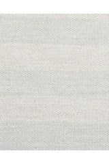 Louella Hand Woven Contemporary Striped Ivory Area Rug Ivory