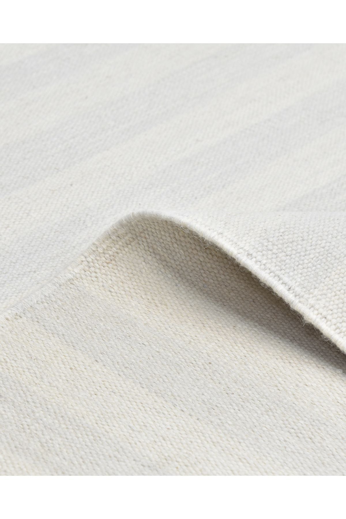 Louella Hand Woven Contemporary Striped Ivory Area Rug Ivory