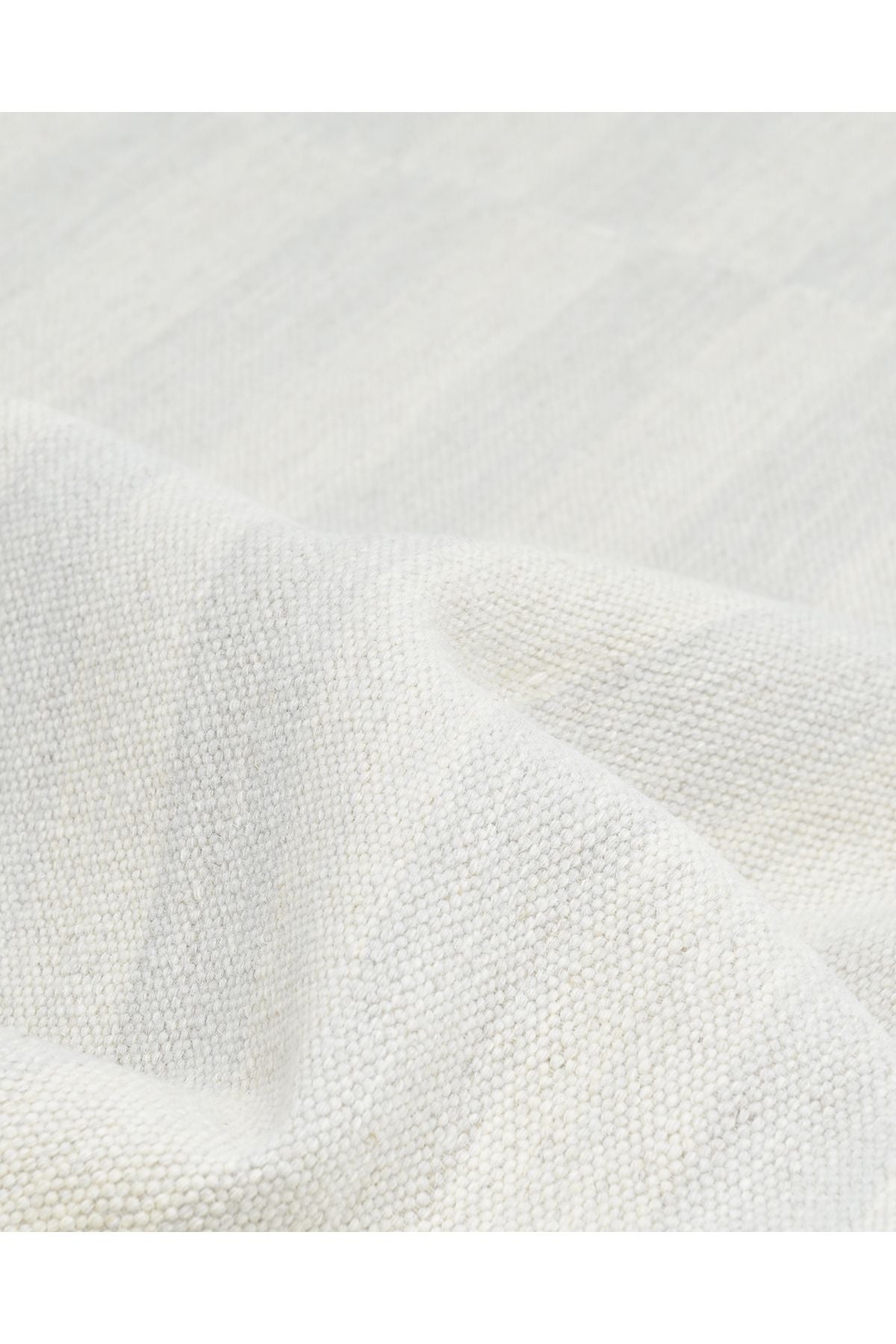 Louella Hand Woven Contemporary Striped Ivory Area Rug Ivory