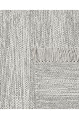 Louella Hand Woven Contemporary Striped Gray Area Rug Gray