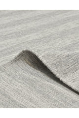 Louella Hand Woven Contemporary Striped Gray Area Rug Gray