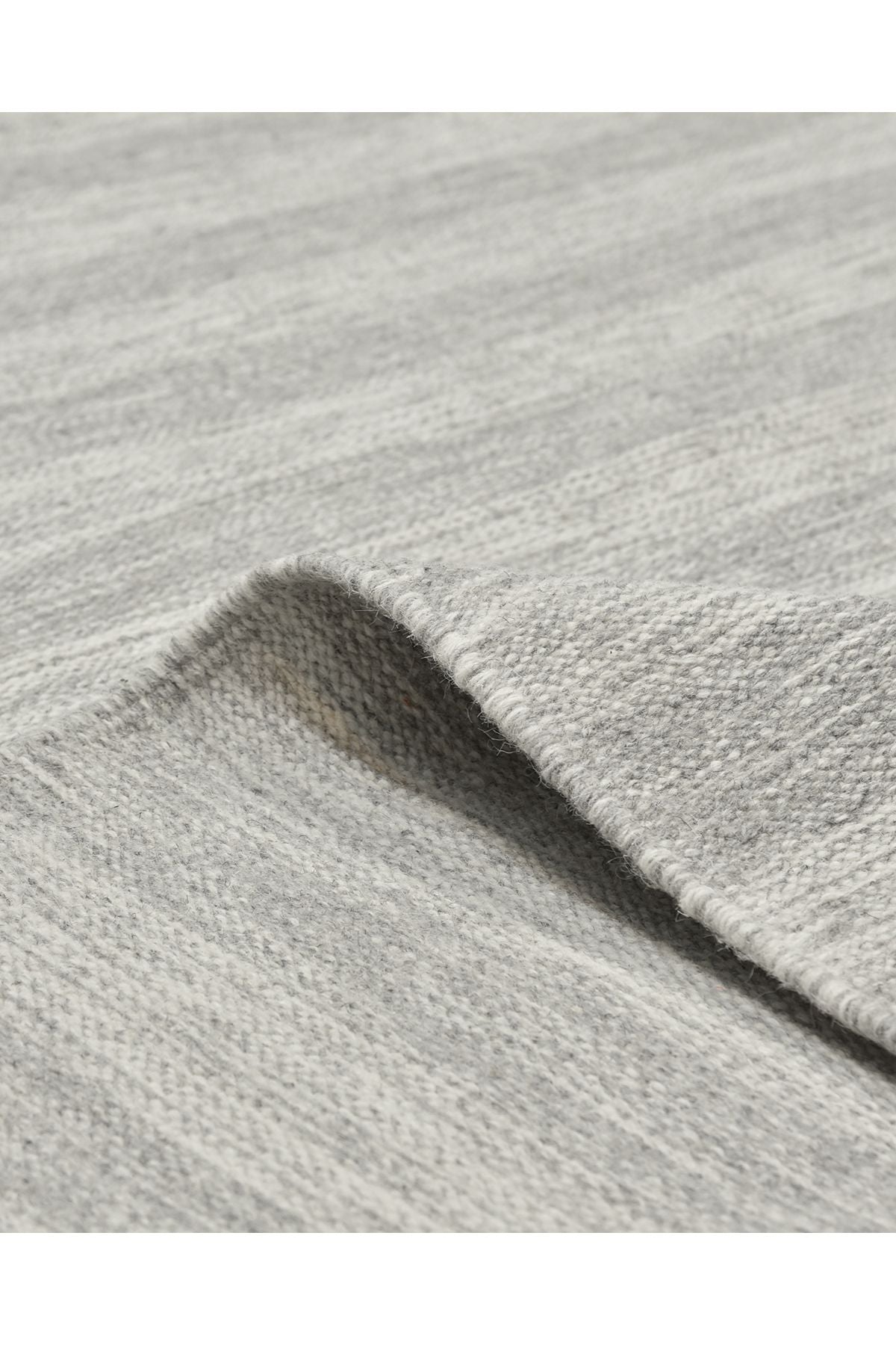 Louella Hand Woven Contemporary Striped Gray Area Rug Gray