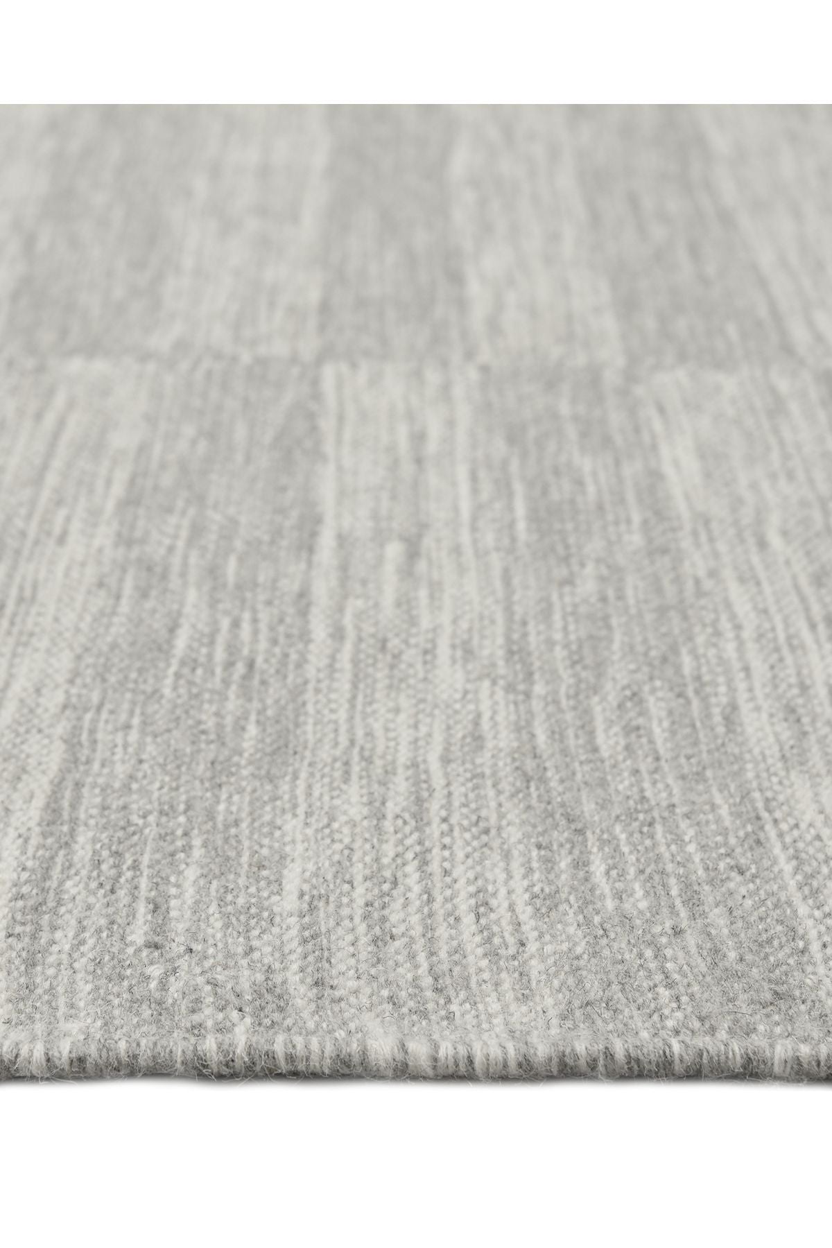 Louella Hand Woven Contemporary Striped Gray Area Rug Gray