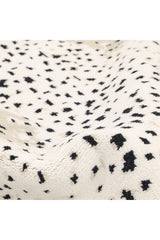 Louis Hand Knotted Contemporary Animal Ivory Area Rug Ivory