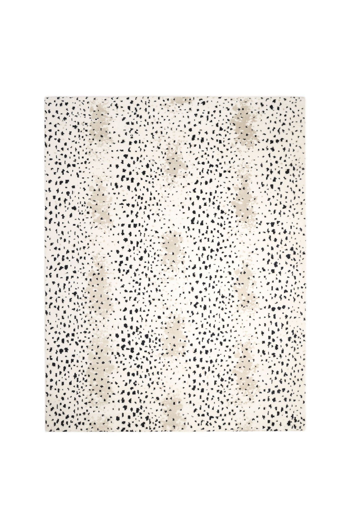 Louis Hand Knotted Contemporary Animal Ivory Area Rug Ivory