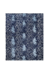 Louis Hand Knotted Contemporary Animal Blue Area Rug Blue