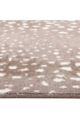 Louis Hand Knotted Contemporary Animal Brown Area Rug Brown