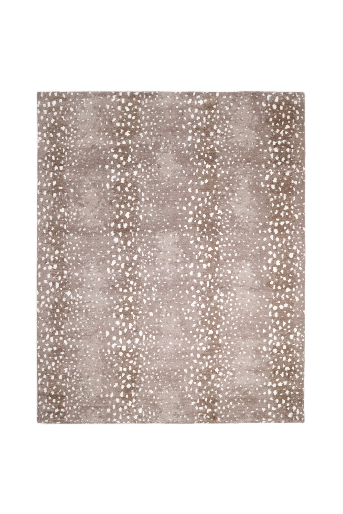 Louis Hand Knotted Contemporary Animal Brown Area Rug Brown