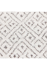 Thomas Hand Knotted Bohemian Moroccan Gray Area Rug Gray