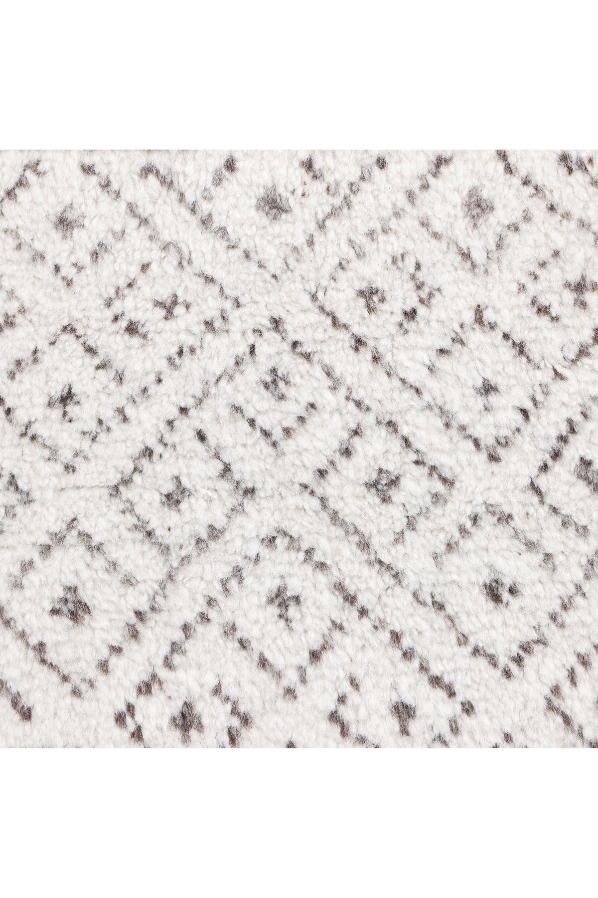 Thomas Hand Knotted Bohemian Moroccan Gray Area Rug Gray