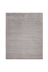 Sanam Hand-Loomed Contemporary Striped Brown Area Rug Brown