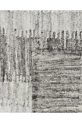 Levi Hand Woven Contemporary Striped Brown Area Rug Brown