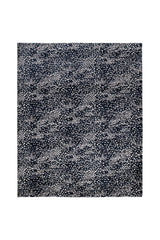 Arash Hand Knotted Contemporary Animal Black Area Rug Black