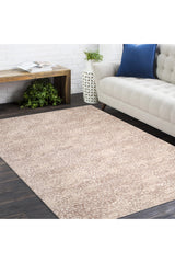 Arash Hand Knotted Contemporary Animal Brown Area Rug Brown