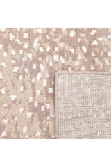 Arash Hand Knotted Contemporary Animal Brown Area Rug Brown