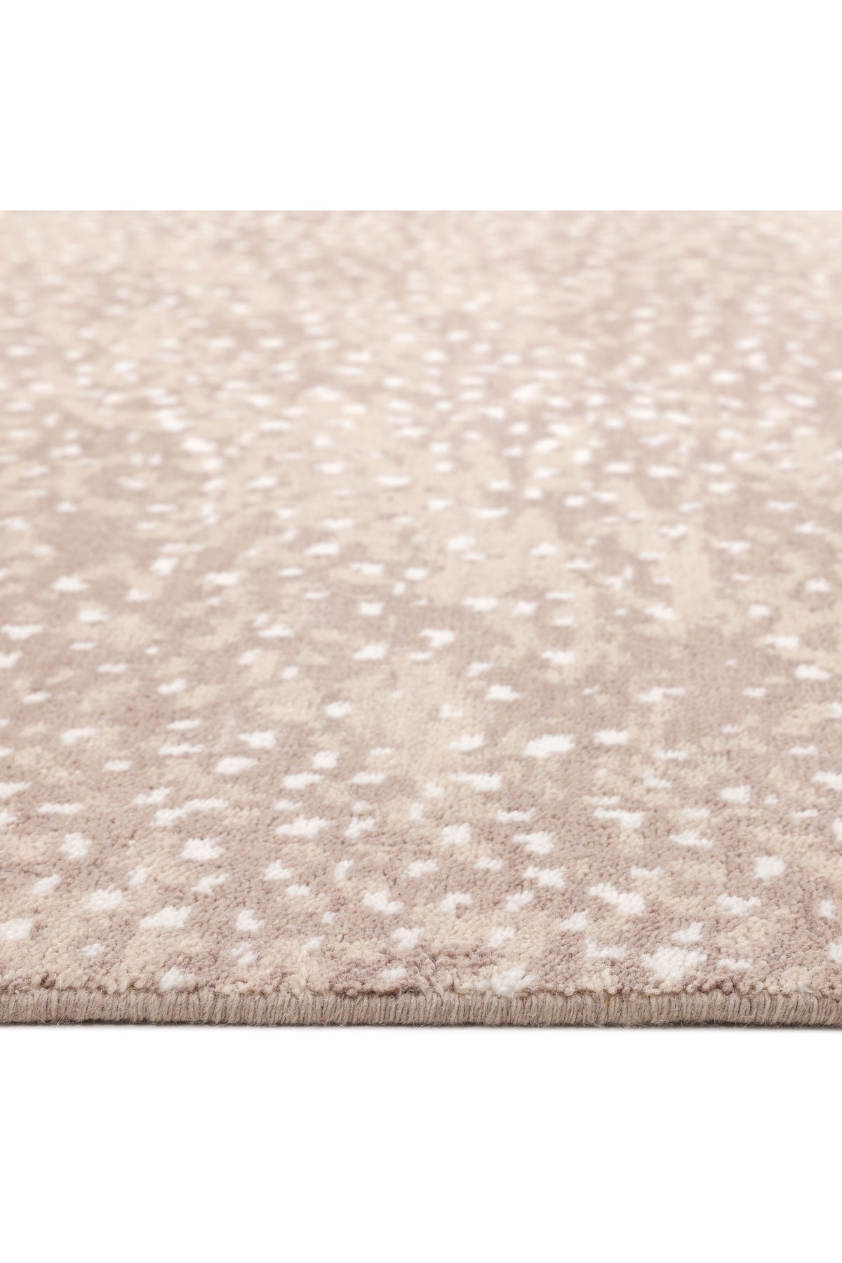 Arash Hand Knotted Contemporary Animal Brown Area Rug Brown