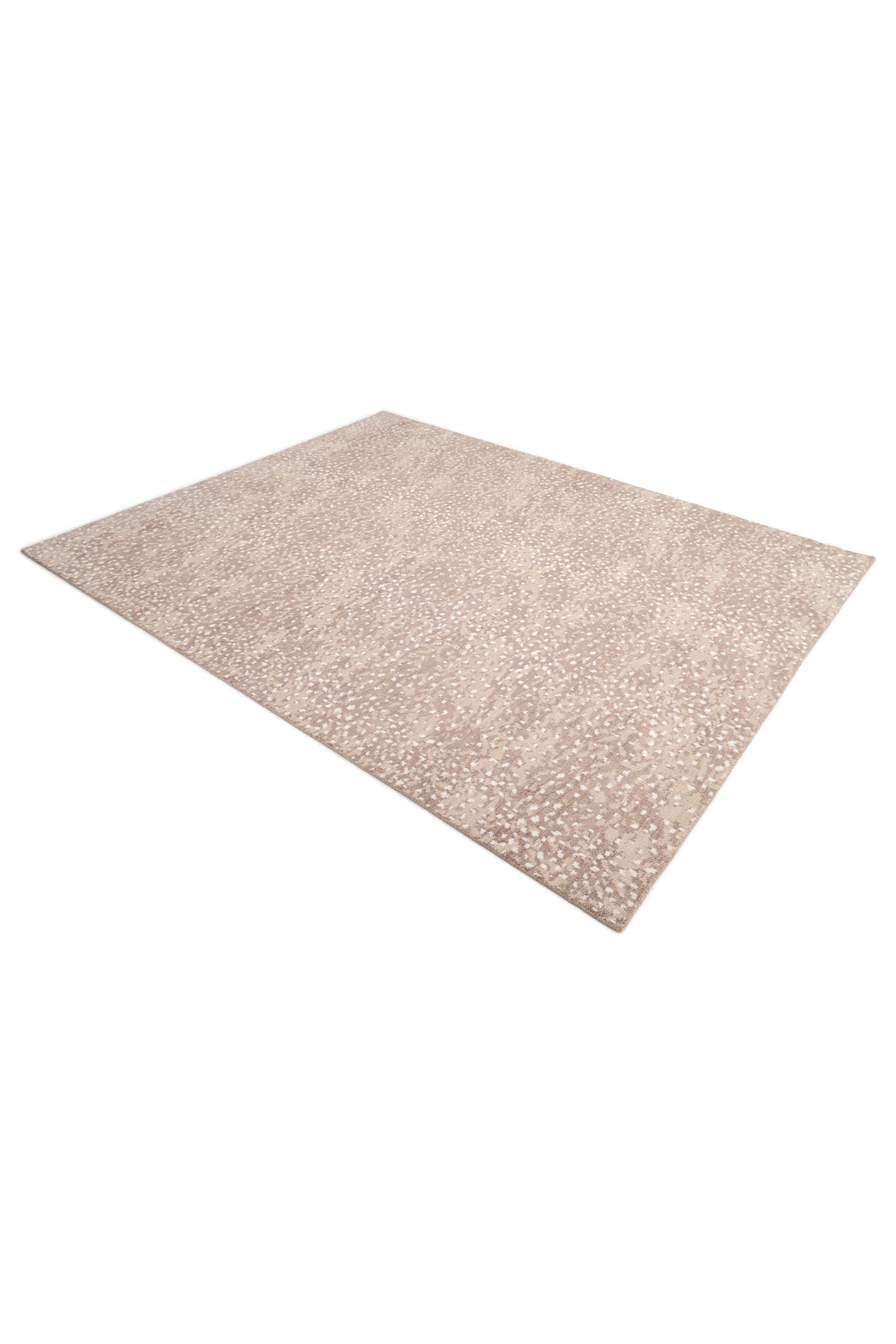 Arash Hand Knotted Contemporary Animal Brown Area Rug Brown