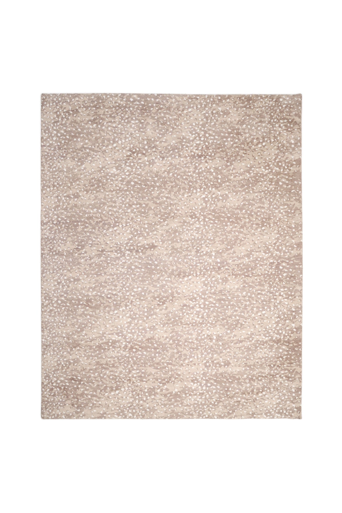 Arash Hand Knotted Contemporary Animal Brown Area Rug Brown