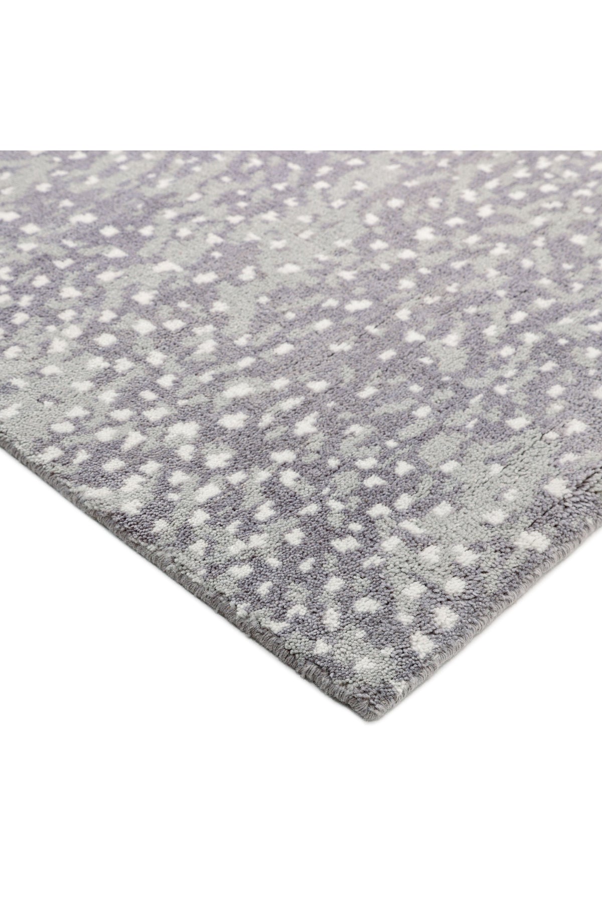 Arash Hand Knotted Contemporary Animal Gray Area Rug Gray