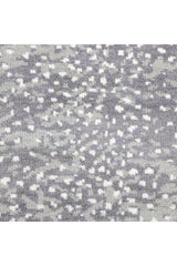 Arash Hand Knotted Contemporary Animal Gray Area Rug Gray