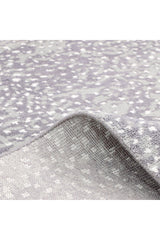 Arash Hand Knotted Contemporary Animal Gray Area Rug Gray