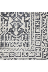Yvonne Hand Knotted Contemporary Oriental Gray Area Rug Gray