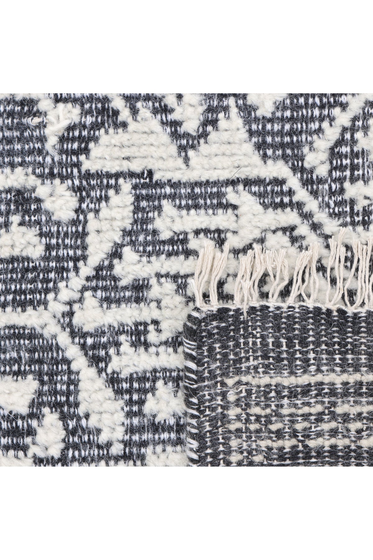 Yvonne Hand Knotted Contemporary Oriental Gray Area Rug Gray
