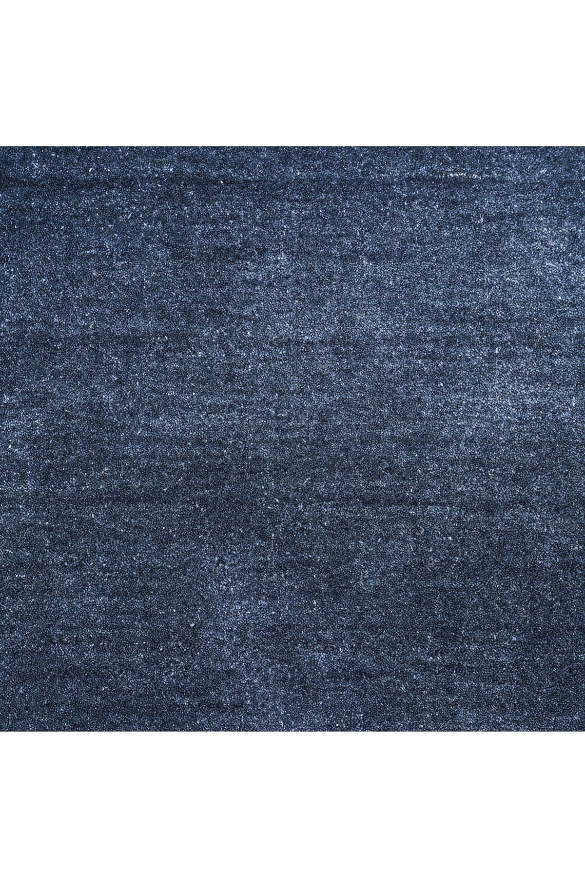 Zayn Hand-Loomed Contemporary Solid Blue Area Rug Blue