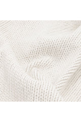 Elizabeth Hand Woven Contemporary Solid Ivory Area Rug Ivory